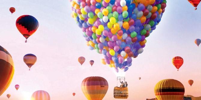 Hot air balooning in Jaipur