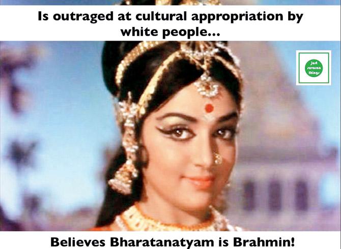 This one came after the ‘cultural appropriation’ row over Coldplay’s latest single shot in India and which featured Beyonce in Indian attire 