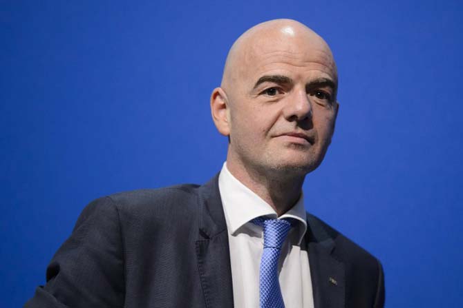 Gianni Infantino of Switzerland is the new FIFA President. Pic/AFP