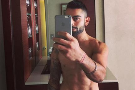 Virat Kohli Wife Sex Video - Fab Abs: Virat Kohli flaunts his six-pack on Instagram