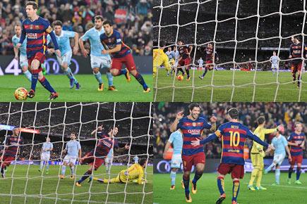 Watch video: Messi-Suarez's incredible 'penalty of the century'