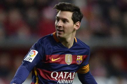 La Liga: Messi scores 300th league goal as Barcelona beat Sporting Gijon