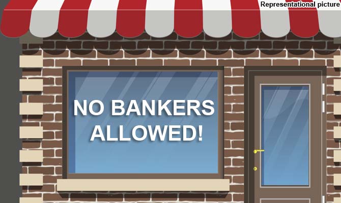Restaurant owner bans all bankers because he was turned down for a loan