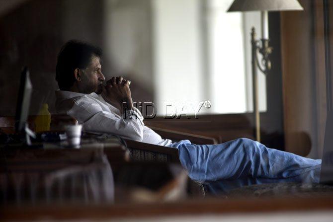 Sandeep Patil deep in thought