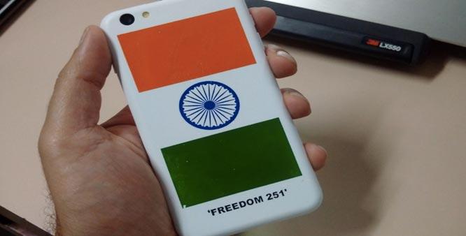 The Freedom 251 smartphone