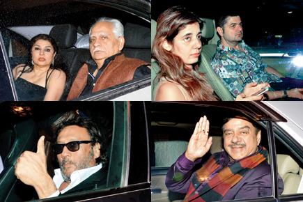 Bollywood celebs at Sanjay Khan's birthday bash