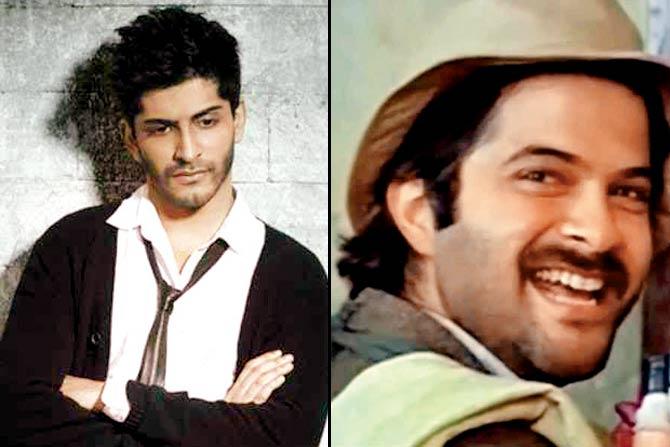 Harshvardhan Kapoor and (inset) Anil Kapoor in Mr India 