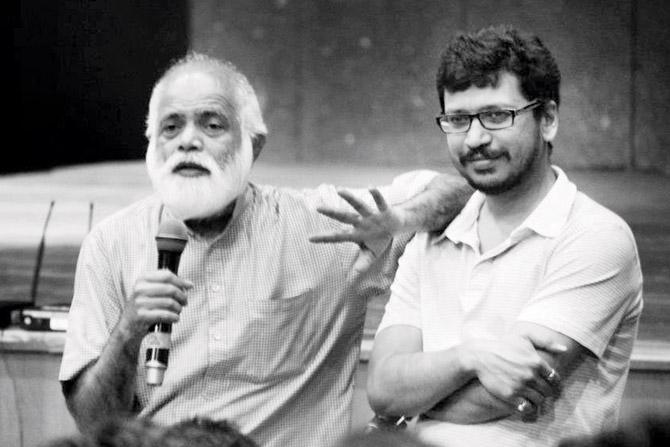 Samar Nakhate and (right) Umesh Vinayak Kulkarni