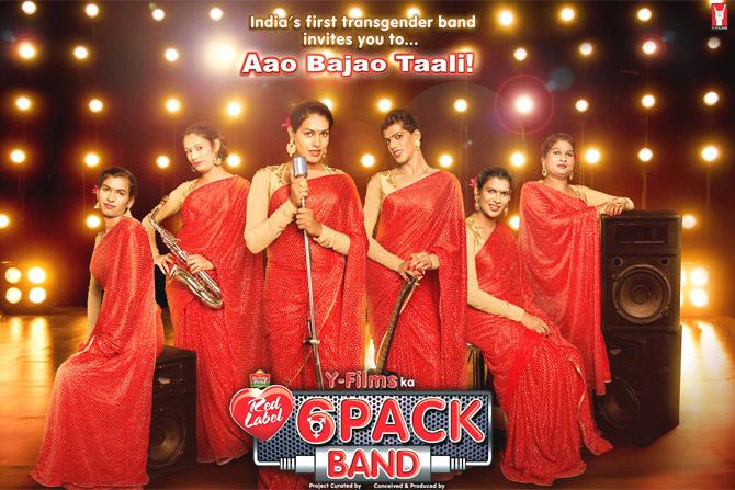 The 6 Pack Band. Pic/IANS