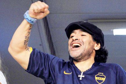 Diego Maradona hails winter champs Napoli
