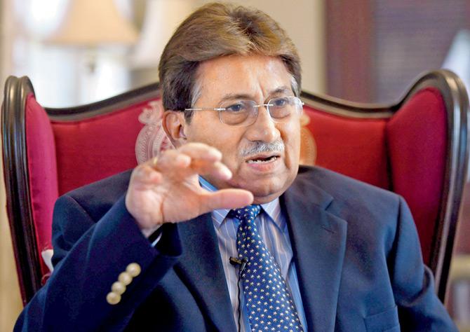 Pervez Musharraf. PIC/AFP