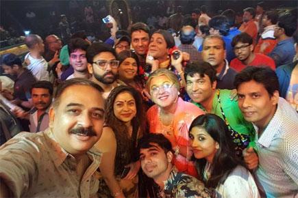 Sunil Grover shares pics from 'Comedy Nights...' last episode shoot