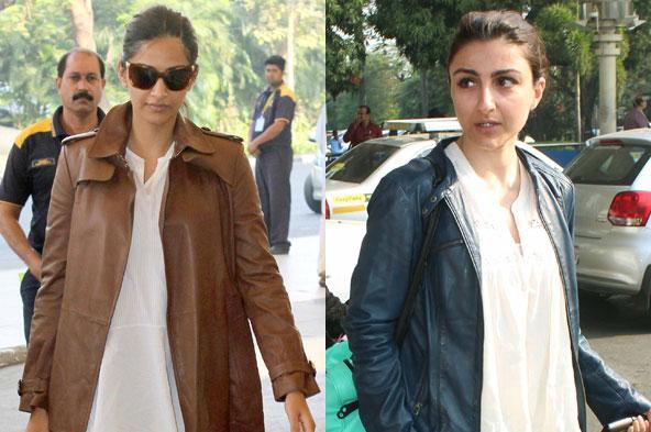 Spotted: Sonam, Soha, other celebs at the Mumbai airport