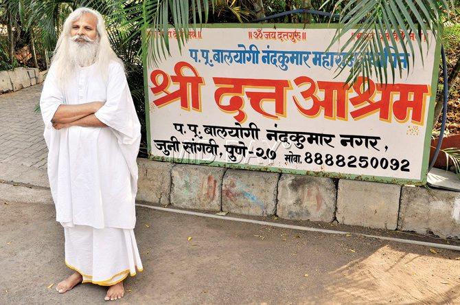 Activist Madhusudan Patil is fighting to convince the government to declare the hills as eco-sensitive zones and a heritage site. PIC/DATTATRAYA ADHALGE