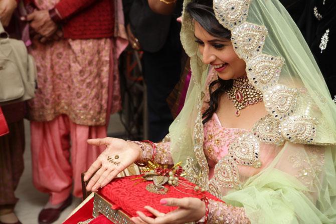 Divyanka Tripathi at her engagement ceremony