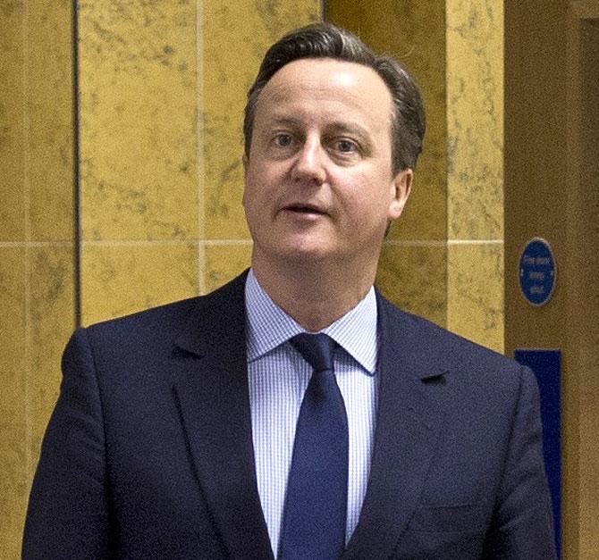 David Cameron. Pic/AFP