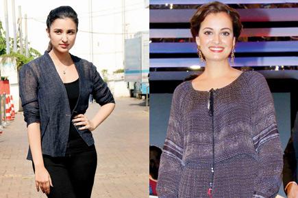 Spotted: Parineeti Chopra, Dia Mirza at an event in Mumbai