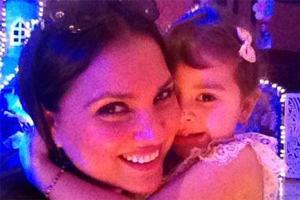 Lara Dutta celebrates daughter Saira's 4th birthday