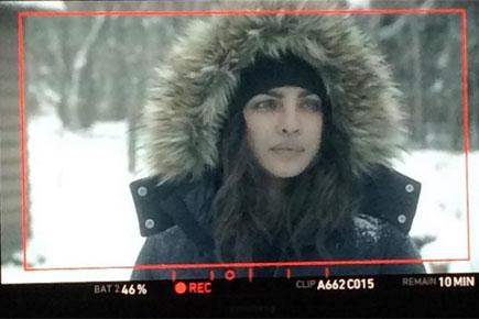 Priyanka Chopra shoots for 'Quantico' in minus 25 degrees!