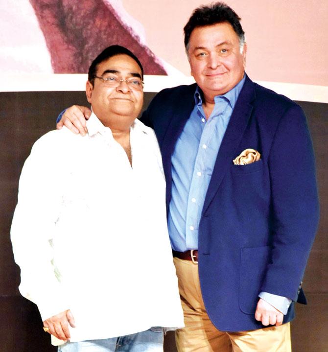 Dr Mukesh Batra, Founder and Chairman, Dr Batra Group of Companies with Rishi Kapoor