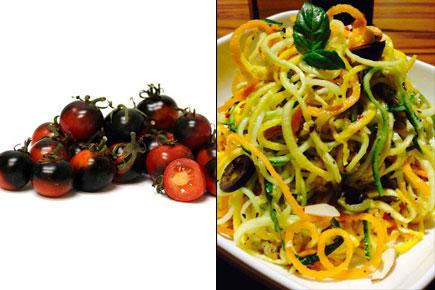 Food: Tomatoes can be black and spaghetti can be made without pasta