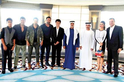 'Dishoom' cast and crew's royal treat in Abu Dhabi