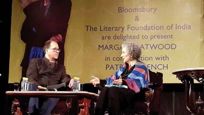 Margaret Atwood chats with Patrick French