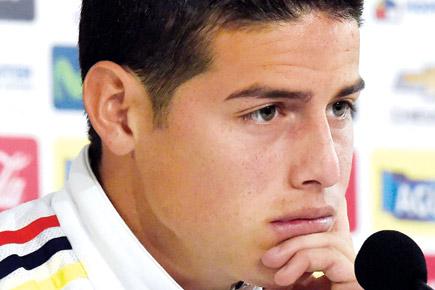 Late for training, James Rodriguez drives at over 200 kmph with cops in hot pursuit