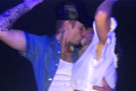 Justin Bieber and Hailey Baldwin share kiss?