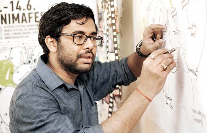 Abhishekh Verma made 5,000 hand-made drawings for the film