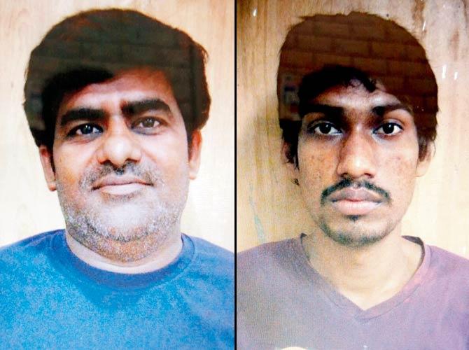 Afzal Usmani (left) was a native of Azamgarh. (Right)  Javed Khan, his nephew was also sentenced for helping him