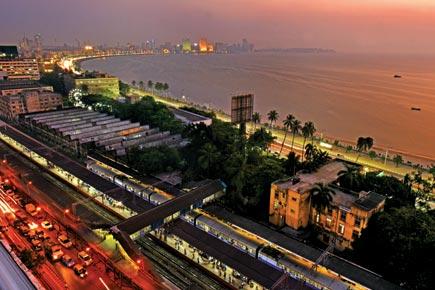 Made in Mumbai: Amazing aerial view of a waterway on the Arabian Sea