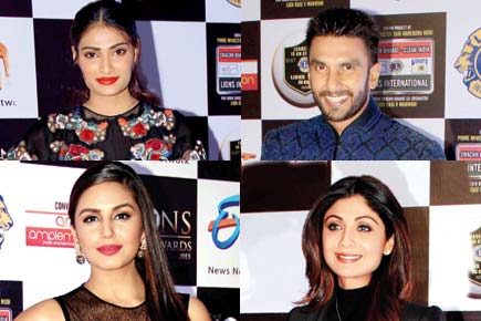 Ranveer Singh, other Bollywood celebs at an awards event
