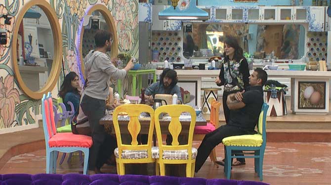 Bigg Boss housemates start the day with a healthy breakfast 