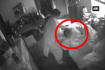 Caught on CCTV: Woman brutally assaults elderly mother-in-law