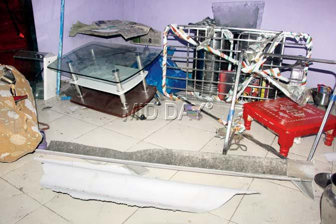 Enraged that the senior citizen had defied him and started living at the house again, Satyaprakash allegedly decided to attack her. He and his accomplices tore through the asbestos roof and ransacked the house