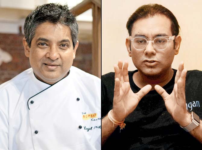 Chefs Floyd Cardoz and Gaggan Anand