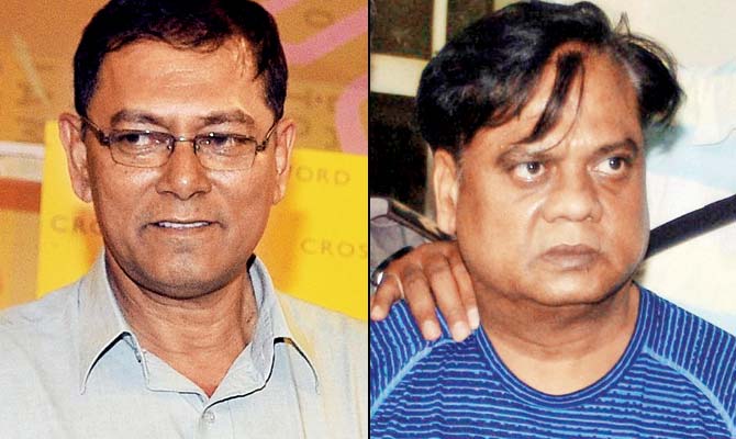 mid-day investigations editor J Dey was shot dead on June 11, 2011. (Right) Gangster Chhota Rajan