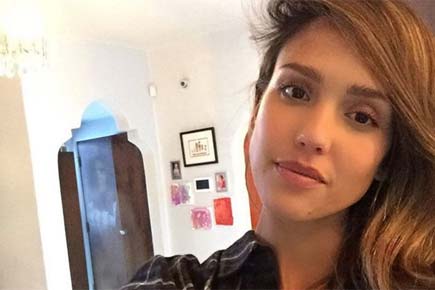 Jessica Alba shares 'freaky' selfie