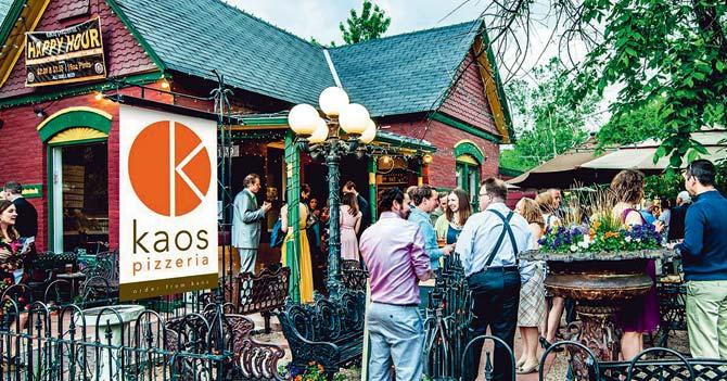 This is the third time Kaos has been burglarised in recent months. Pic/kaospizzeria.com
