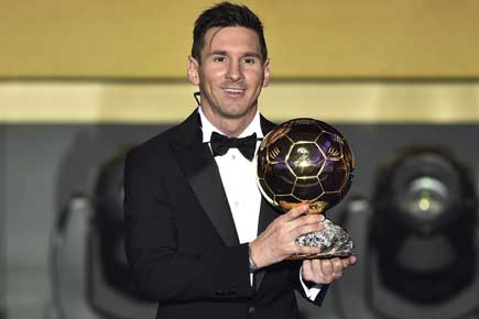 Messi wins record fifth FIFA Ballon d'Or award