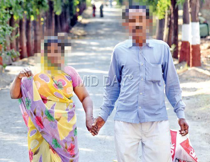 The 40-year-old woman will finally go home to Uttar Pradesh with her brother after spending two years at the hospital, as social workers attempted to trace her family. Pics/Sameer Markande