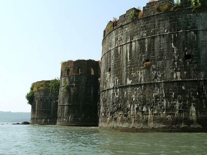 The impregnable Murud-Janjira Fort. Talks are on between Pawan Hans and MTDC to offer chopper service between Mumbai and Murud. File pic