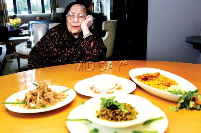 Begum Musharaf started a food service two months ago, with two cooks, serving Rampuri fare that includes the delectable lamb chops. PICs/Rajeev Tyagi