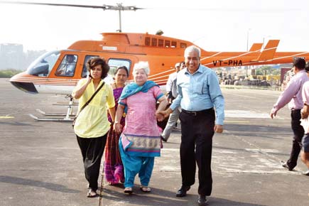 60th birthday present: A helicopter joyride over Mumbai