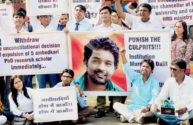 Rohith Vemula suicide report