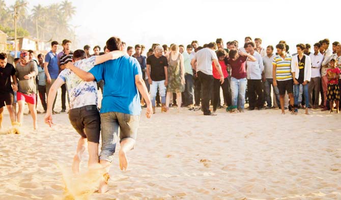 Queer games held at Juhu beach on January 3