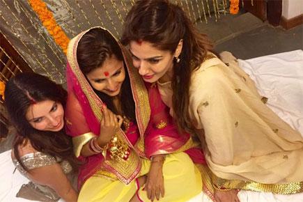 Raveena Tandon shares photo from daughter Chhaya's wedding