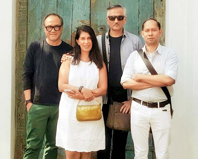 Ritu Nanda, David Abraham, Rakesh Thakore and Kevin Nigli