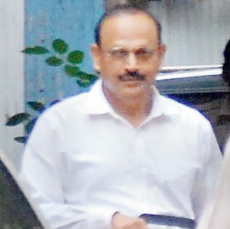 Suspended DIG Sunil Paraskar. File pic
